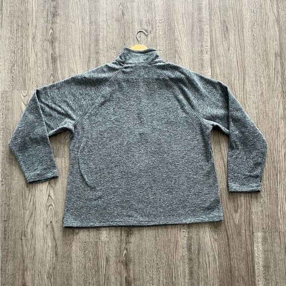 Eddie Bauer Women's 2XL Quest Fleece 1/4-Zip Pullover Outerwear Grey Neutral - Picture 3 of 6